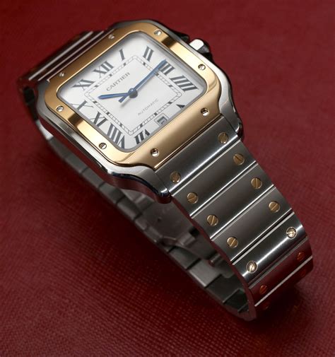 cartier santos link|cartier santos watch price.